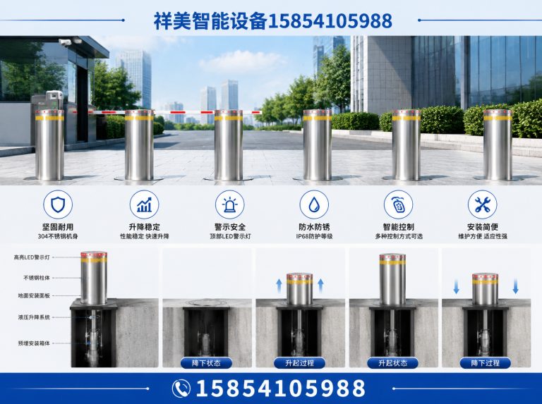 济南高新技术产业开发区道闸展示图
